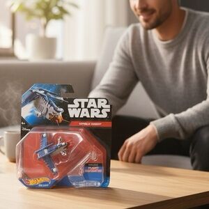 Hot Wheels Die Cast - Star Wars - Republic Gunship incl. Flight Navigator